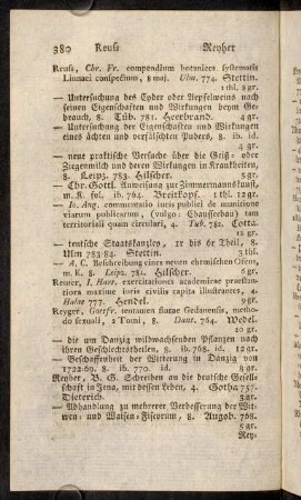 380-391, Reufs - Ritter