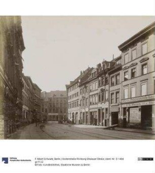 Berlin, Klosterstraße Richtung Stralauer Straße