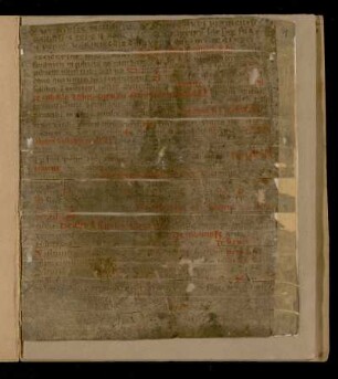 Rezeptsammlung (lat.).
