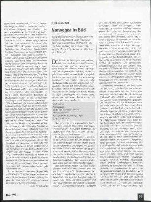 Flop und Top: Norwegen im Bild