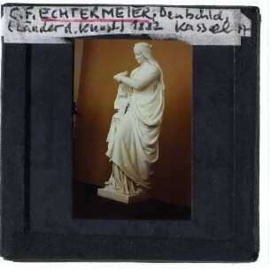 Echtermeier, Allegorien Die Länder der Kunst,Echtermeier, Figur der Deutschland (Zyklus der Länder der Kunst, Kassel) : Deutschland