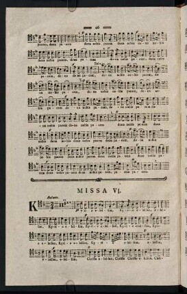 26-31, Missa VI.