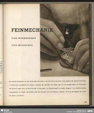 Feinmechanik