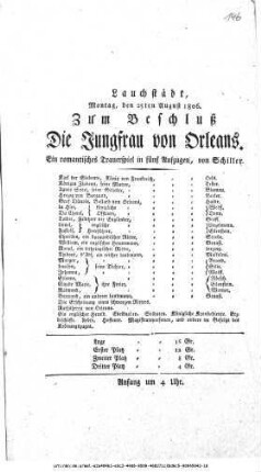 Die Jungfrau von Orleans