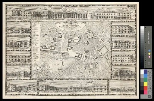 Plan von Cassel : Haupt- u. Residenzstadt vom Kurfürstenthum Hessen