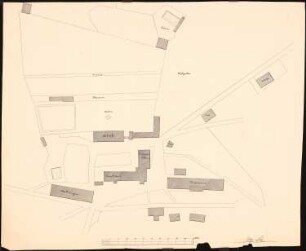 Schloss Klein-Skal bei Turnau Umbau: Lageplan 1:1500