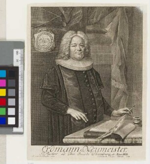 Erdmann Neumeister, Pastor ad Div. Jacobi Hamburg