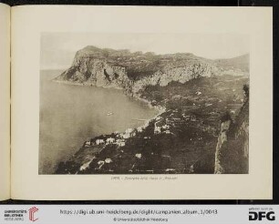 Capri - Panorama dalla strada di Anacapri