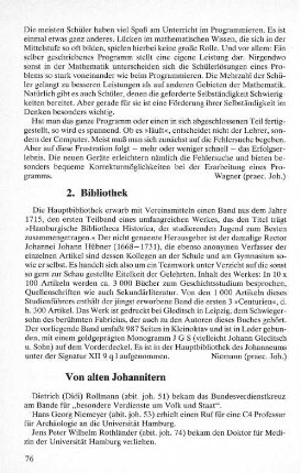 2. Bibliothek