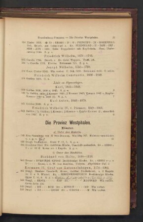 Die Provinz Westphalen