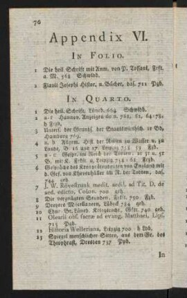 76-78, Appendix VI.