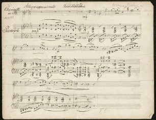 Sonate 1 f-Moll (Klavier)