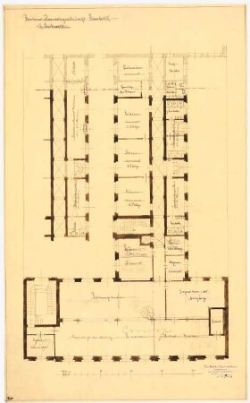 Berliner Handelsgesellschaft, Berlin: Teilgrundriss 1.OG