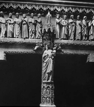 Amiens, westliches Portal der Südfassade, Kathedrale