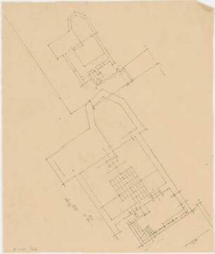 Döllgast, Hans; Bernstein; Ev. Pfarrkirche - Grundrisse