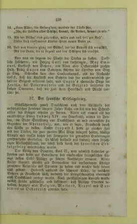 57. Der spanische Erbfolgekrieg
