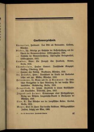 97-98, Quellenverzeichnis
