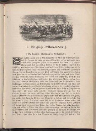 II. Die große Völkerwanderung.