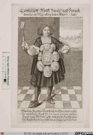Bildnis Leonhard Wolff
