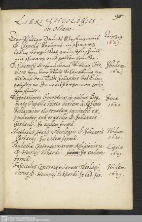 Libri Theologici in Octavo