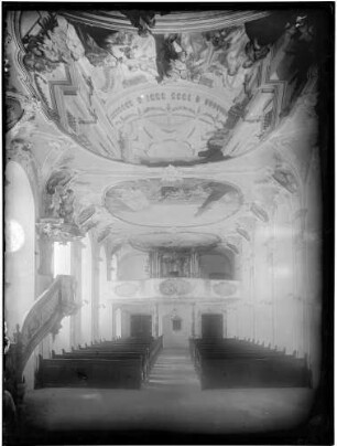 Meersburg Priesterseminar Sankt Carlo Borromeo Kapelle Innenansicht