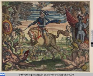 Maximilian I. zu Pferde