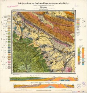 [3925] Sibbesse, Geologische Karte von Preußen und benachbarten deutschen Ländern