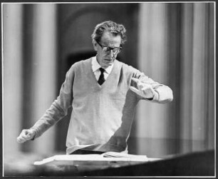 Frank Martin : Portrait des Komponisten Frank Martin im Apollo-Saal der Staatsoper Berlin
