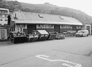 Bahnhof Assmannshausen; Rüdesheim, Rheinuferstraße 1a, Rheinuferstraße , Eisenbahn