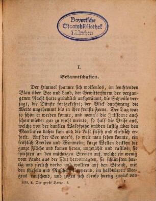 Der grosse Baron : eine Geschichte, 1