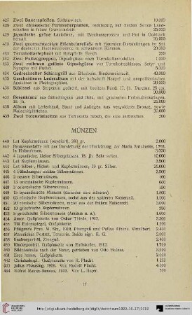 Münzen (Nr. 440-477)