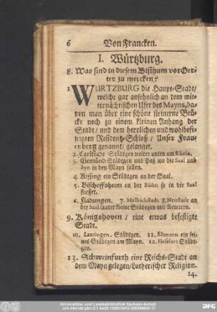 Des Ersten Hauptstücks Von Teutschland.