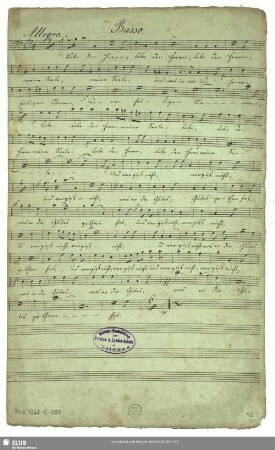 [Chor:] Basso (1)