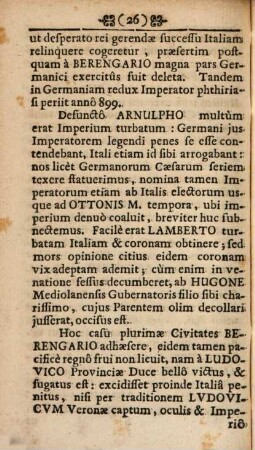 Synopsis Historiae Universalis. [2], A temporibus Caroli Magni usque ad Carolum VI. Augustissimum Caesarem