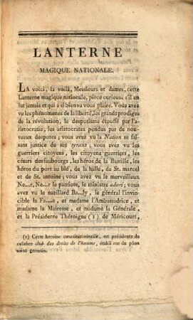 Lanterne magique nationale