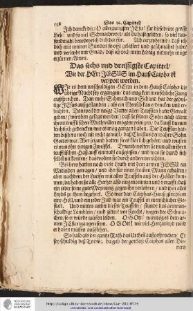 Das sechs und dreyssigste Capittel