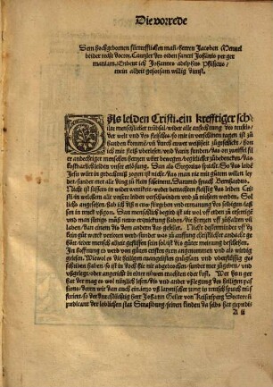 Das ist der Passion In form eins gerichthandels : darin Mission Kauffbrieff Urtelbrieff und and's gestalt sein, kurtzweillig und nütz zu lesen