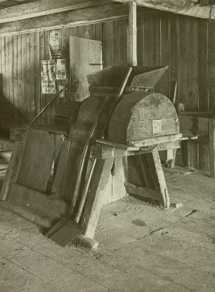 Kleinvoigtsberg, Schlagstiftmühle, Zerkleinern Erzbrei