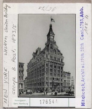 New York: Western Union Building. Architekt: George B. Post
