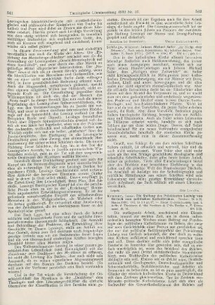 542-543 [Rezension] Kramer, Gustav, Die Stellung des Präsidenten Ludwig von Gerlach zum politischen Katholizismus
