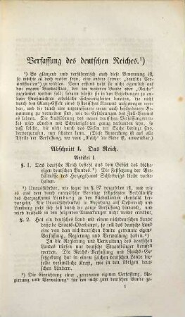 Die deutsche Verfassung vom 28. März 1849