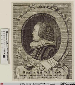 Bildnis Joachim Christoph Bracke