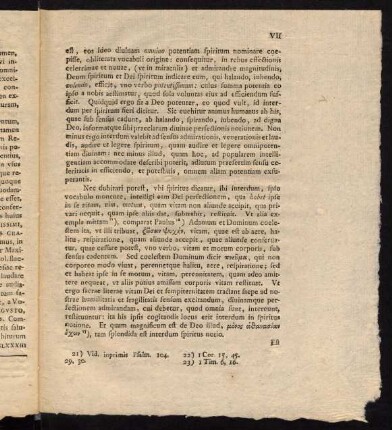 VII-VIII, est, eos ideo diuinam omnino potentiam spiritum nominare coepisse, ...