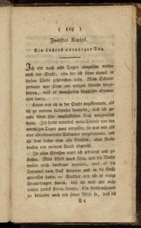 Zwölftes Kapitel. Ein äußerst unruhiger Tag.