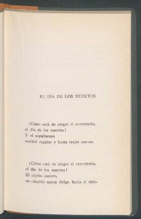 El día de los muertos