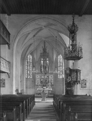 Evangelische Pfarrkirche & Ehemals Sankt Peter und Paul — Chor
