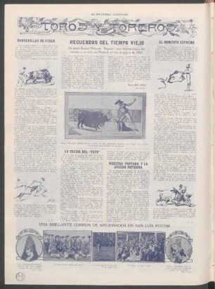 Una brillante corrida de aficionados en San Luis Potosí - [Fotografías]