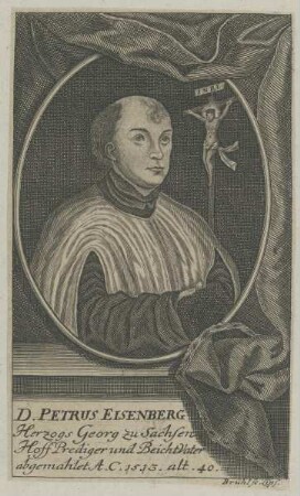 Bildnis des Petrus Eisenberg