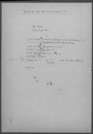 Hegenlohe mit Thomashardt: Visitationsbericht mit Pfarrbericht 1951