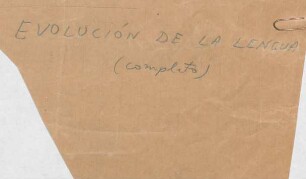 Evolución de la lengua española, curso completo : Kursmaterial